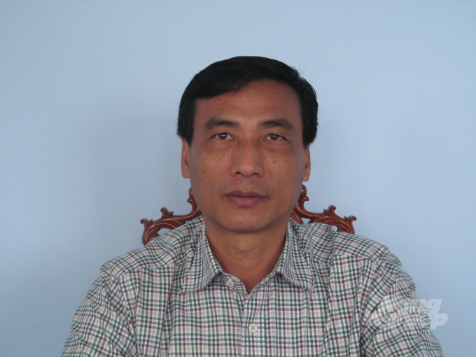 Ông Hồ Văn Linh, Chủ tịch UBND huyện Hòa Bình. Ảnh: Trọng Linh.