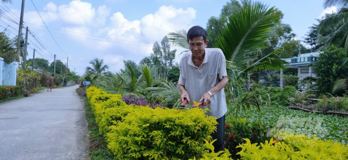 Bac Lieu province is determined to build a comprehensive and sustainable new rural area associated with urbanization so that people can have a prosperous life. Photo: Trong Linh.