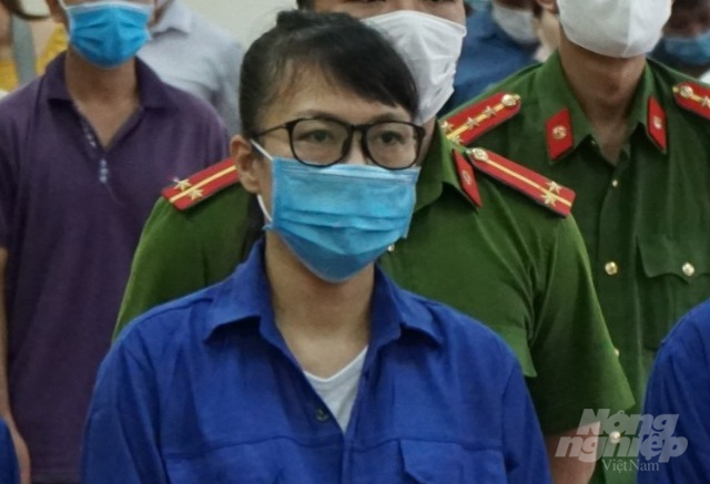 Bị cáo Trần Thị Kim Chi bị tuyên án tử hình. Ảnh: Đinh Mười.