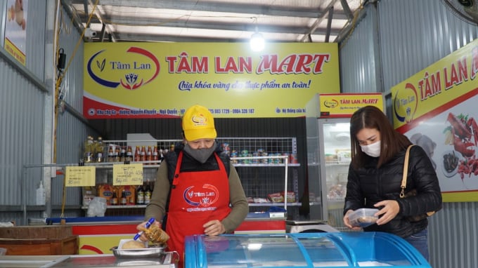 Một cửa hàng thực phẩm sạch ở Hải Phòng liên kết tiêu thụ sản phẩm đậu phụ Hansoy