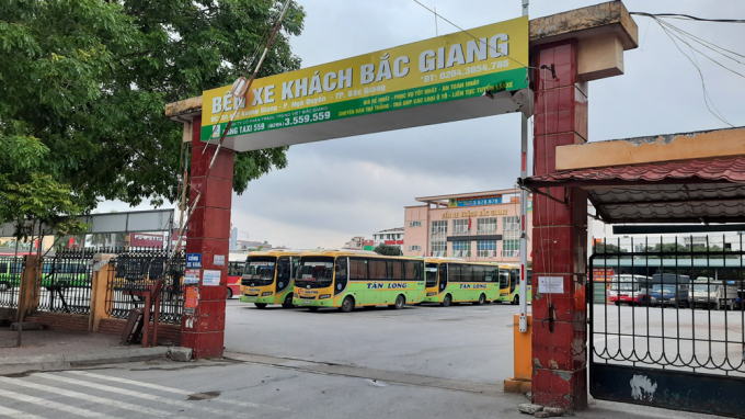 Hoạt động vận tải hành khách ở Bắc Giang sẽ tạm dừng hoạt động để phòng chống dịch Covid-19. Ảnh: BBG.