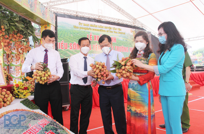 Bac Giang had taken the initiative in scenarios of lychee consumption for people in all situations.
