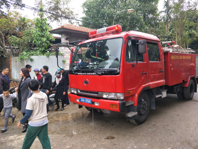Xe cứu hỏa chạy 50km mới đến được vị trí chữa cháy.