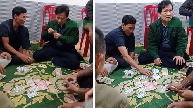 Chủ tịch UBND xã Hương Lâm được cho là một trong những người tham gia đánh bạc ăn tiền giữa lúc cả nước căng mình chống dịch Covid-19. Ảnh: Báo Dân trí.