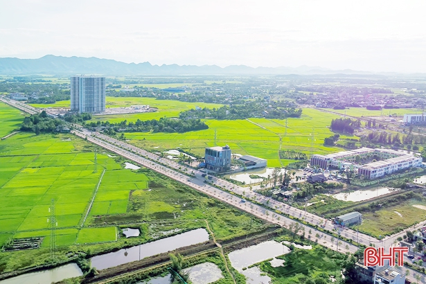 Dự án Khu đô thị Hàm Nghi có tổng mức đầu tư hơn 23.500 tỷ đồng. Ảnh: Báo Hà Tĩnh.