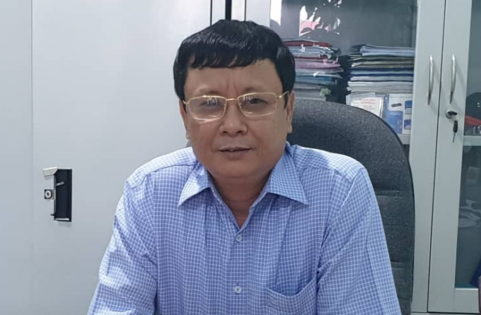Ông Nguyễn Hữu Phúc, Giám đốc Công ty thủy lợi Bắc Hà Tĩnh.