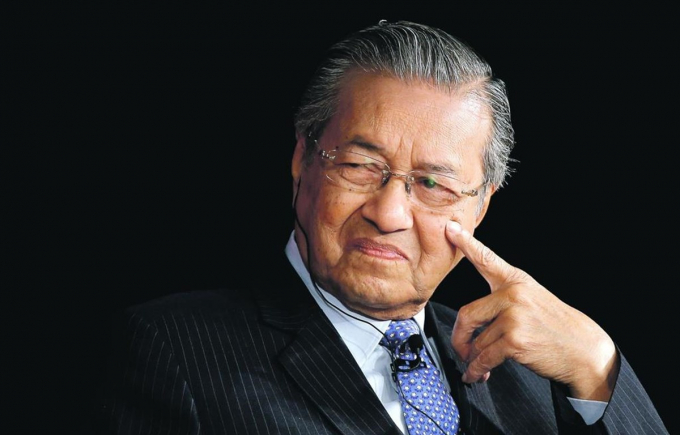  Thủ tướng Mahathir Mohamad xin từ chức. Ảnh: Getty Images.