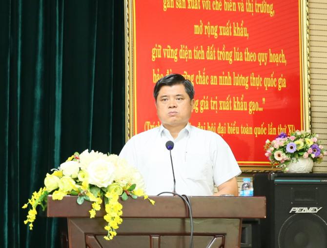 Thứ trưởng Bộ NN-PTNT Trần Thanh Nam: 'Cần đổi mới tư duy, cách dạy nghề nông nghiệp cho lao động nông thôn'. Ảnh: Hồng Thủy.