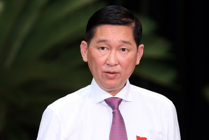 Ông Trần Vĩnh Tuyến - Phó Chủ tịch UBND TP. HCM bị tạm đình chỉ công tác. Ảnh: Hữu Khoa.