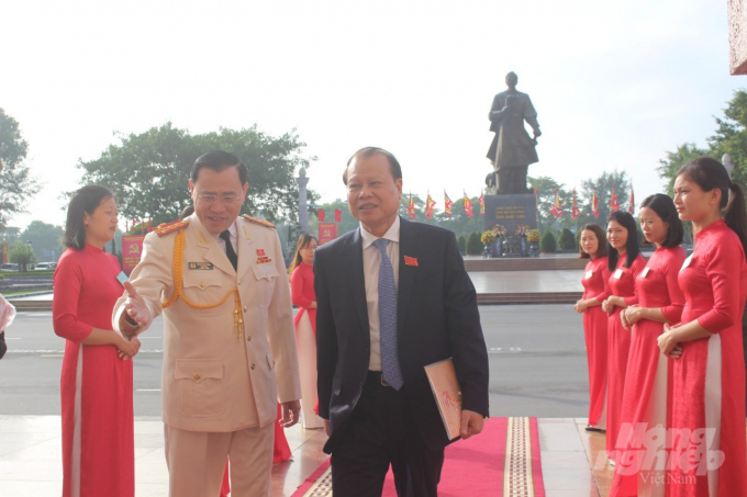 Nguyên Phó Thủ tướng Vũ Văn Ninh. Ảnh: Mai Chiến.