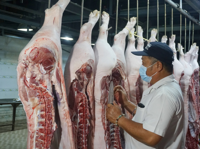 Supply of fresh meat in HCM City is facing challenge Photo: Thuy Nguyen.