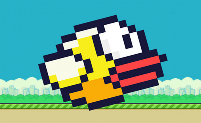 Hình ảnh con chim trong Flappy Bird