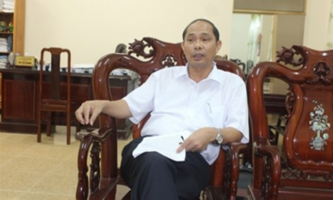 Ông Võ Tá Đinh- Giám đốc Sở TN&MT Hà Tĩnh. Ảnh: Báo Tài nguyên và Môi trường.
