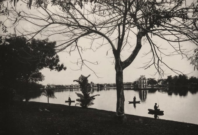 Hồ Gươm đầu thế kỷ 20.