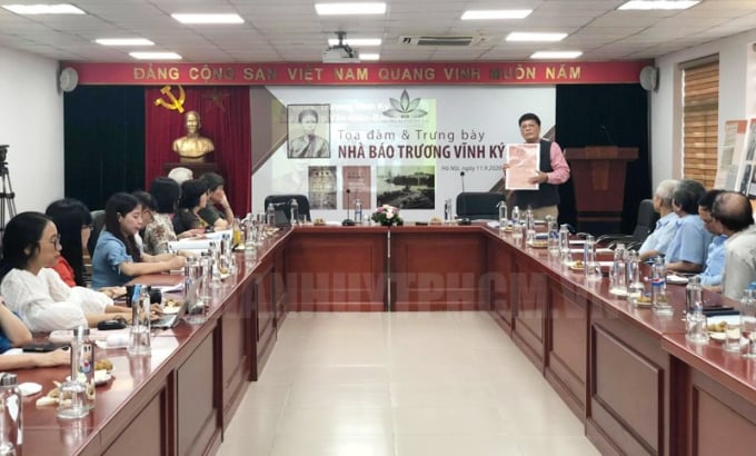 Tọa đàm và trưng bày 'Trương Vĩnh Ký' do Bảo tàng Báo chí Việt Nam tổ chức.