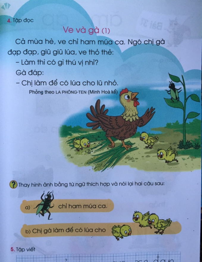 Tiếng Việt lớp 1 đang tạo ra cơn khủng hoảng chất lượng sách giáo khoa.