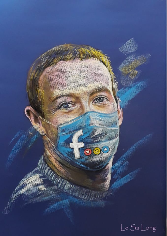 Ông chủ Facebook - Mark Zuckerberg.