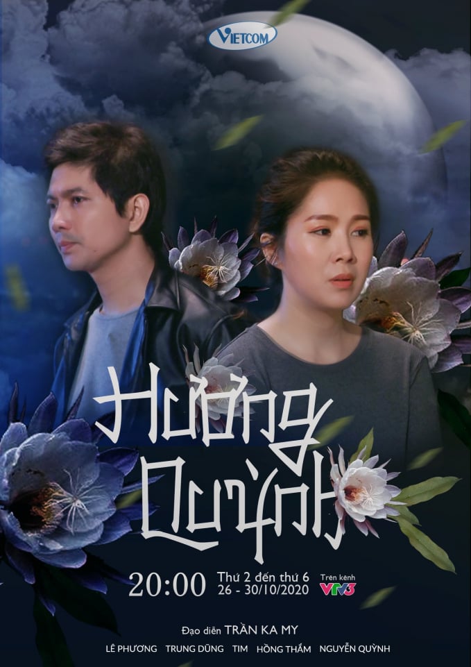 Bộ phim 'Hương Quỳnh' được phát sóng trên VTV3.