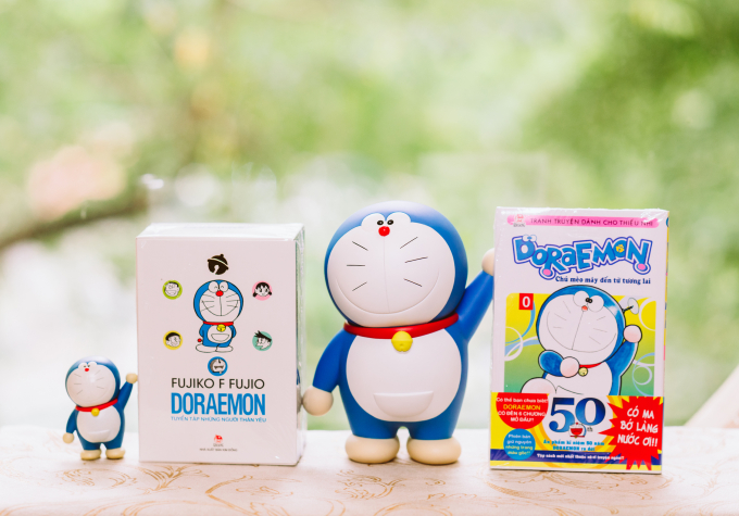 Nhân vật chú mèo máy Doraemon đã gắn bó với độc giả Việt Nam 3 thập niên qua.
