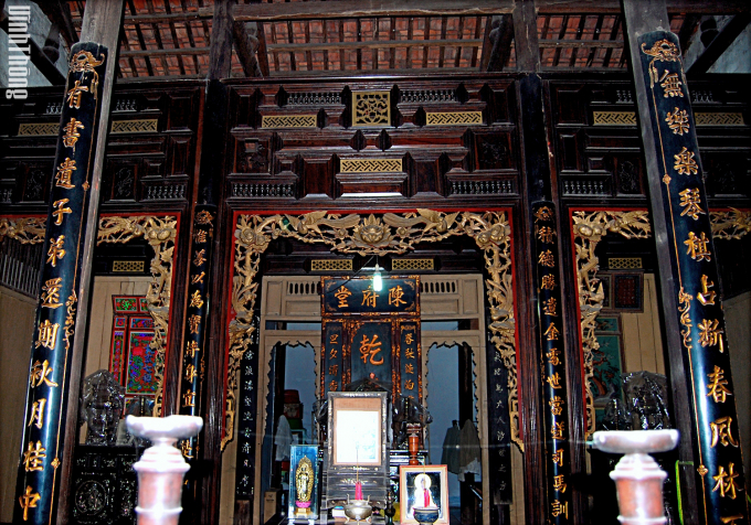 Nhà thờ tổ họ Trần ở Bình Thủy, Châu Phú, An Giang.