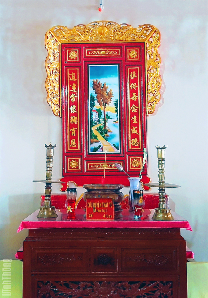 Chùa Tam Bửu của đạo Tứ Ân Hiếu Nghĩa, thị trấn Ba Chúc, huyện Tịnh Biên, tỉnh An Giang.