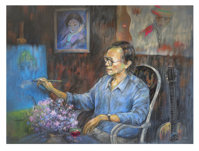 Ngoài sáng tác ca khúc, nhạc sĩ Trịnh Công Sơn có niềm đam mê lớn với hội họa.