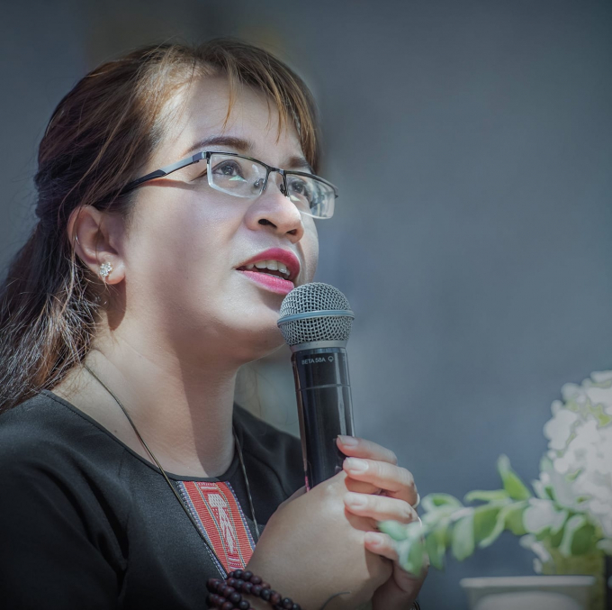 Nhà văn nữ Niê Thanh Mai.