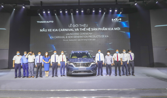 Lễ giới thiệu sản phẩm KIA mới vừa được tập đoàn Thaco tổ chức.