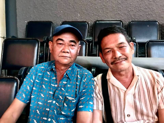 Đạo diễn Trần Cảnh Đôn và Nghệ sĩ Nhân dân Việt Anh.