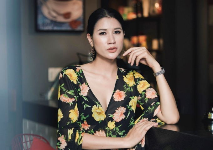 Cựu người mẫu Trang Trần 36 tuổi.