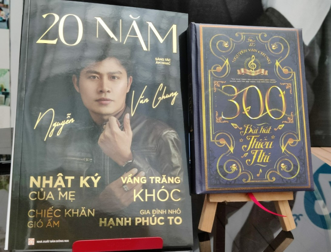Hai tuyển tập nhạc vừa ra mắt của nhạc sĩ Nguyễn Văn Chung.