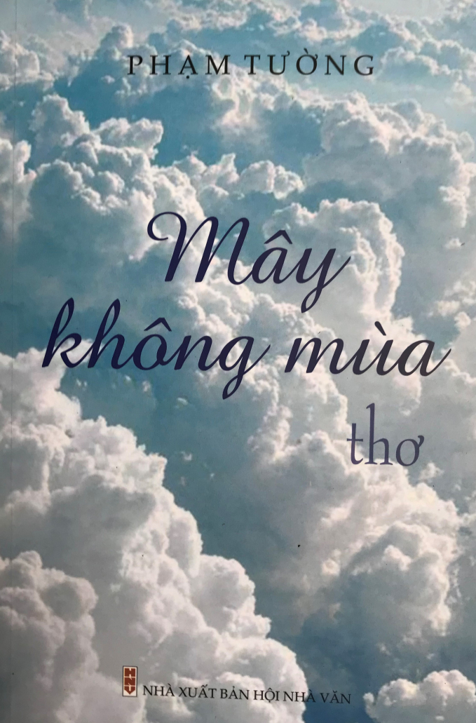 Tập thơ 'Mây không mùa' của Phạm Tường.