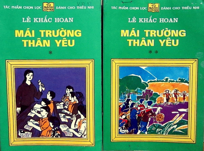Truyện dài nổi tiếng 'Mái trường thân yêu' được nhà văn Lê Khắc Hoan viết từ năm 1963.