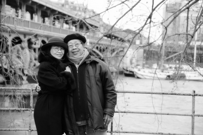Vợ chồng Trần Quang Hải - Bạch Yến luôn bên nhau hơn 40 năm qua.