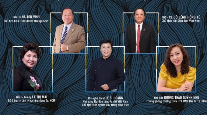 5 thành viên Hội đồng thẩm định 'Phụ nữ quyền năng tiêu biểu 2021'.
