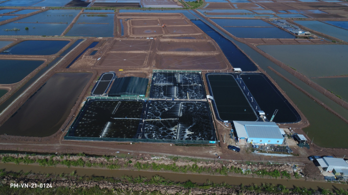 The aerial view of Elanco Demo Farm model.