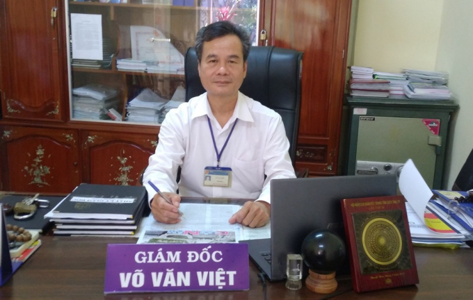 Ông Võ Văn Việt - Giám đốc TTGDTX tỉnh Bình Phước bị bắt tạm giam do liên quan sai phạm tài chính tại đơn vị mình quản lý. Ảnh tư liệu.