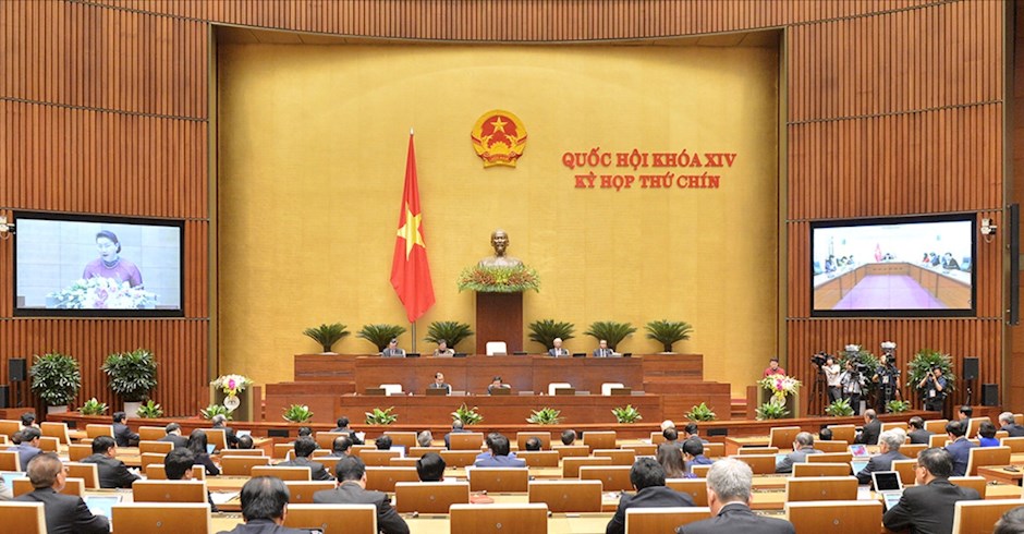 Kỳ họp thứ 9 Quốc hội khóa XIV (ảnh minh họa).