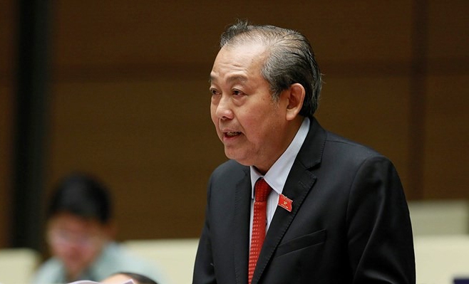 Phó Thủ tướng Thường trực Chính phủ Trương Hòa Bình.