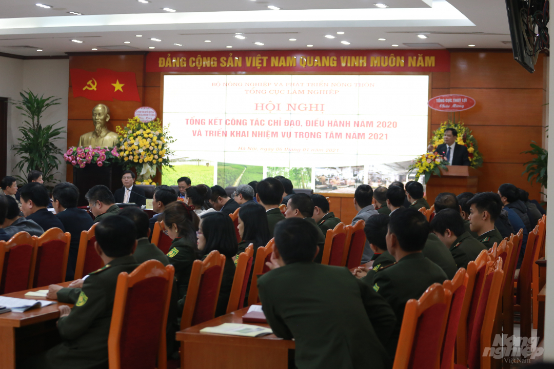 Ngành lâm nghiệp tiếp thu ý kiến chỉ đạo của Bộ trưởng Bộ NN-PTNT Nguyễn Xuân Cường. Ảnh: Minh Phúc.