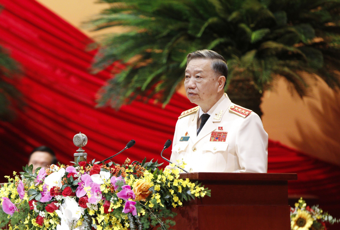 Đại tướng Tô Lâm, Ủy viên Bộ Chính trị, Bộ trưởng Bộ Công an.