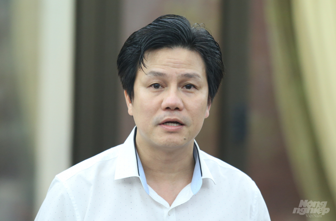 Ông Nguyễn Đức Tùng - Tổng Thư ký Hiệp hội Nông nghiệp số Việt Nam. Ảnh: Minh Phúc.