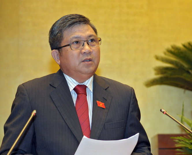 Ông Nguyễn Văn Giàu, Chủ nhiệm Ủy ban Đối ngoại.