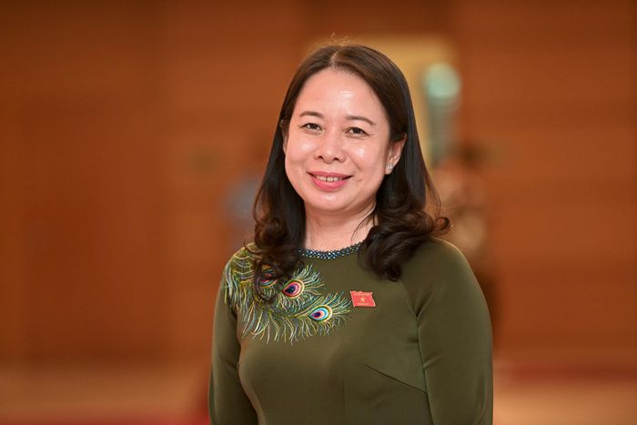 Bà Võ Thị Ánh Xuân được đề cử để bầu làm Phó Chủ tịch nước. Ảnh: Thuận Thắng.