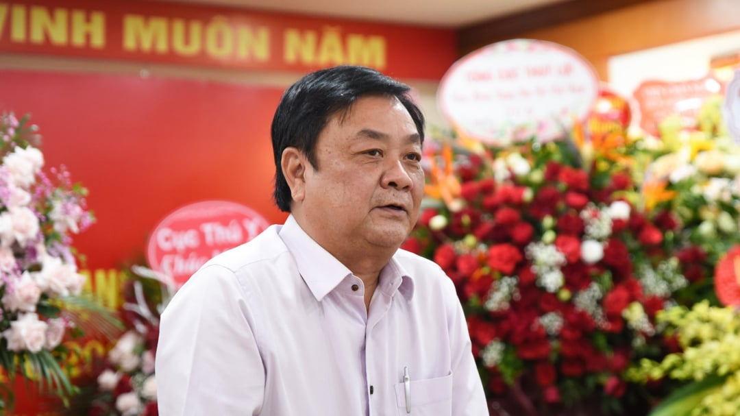 Bộ trưởng Bộ NN-PTNT Lê Minh Hoan. Ảnh: Đinh Tùng.