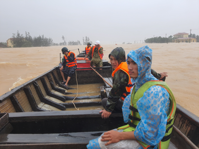 Đoạn sông Kiến Giang nơi xảy ra vụ tai nạn lật thuyền làm một người mất tích. Ảnh: B.T