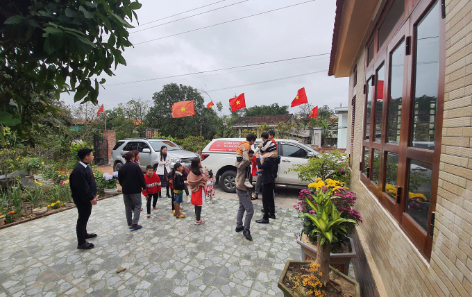 Du khách đến các homestay tại Quảng Bình đầu năm mới. Anh: N.Tâm
