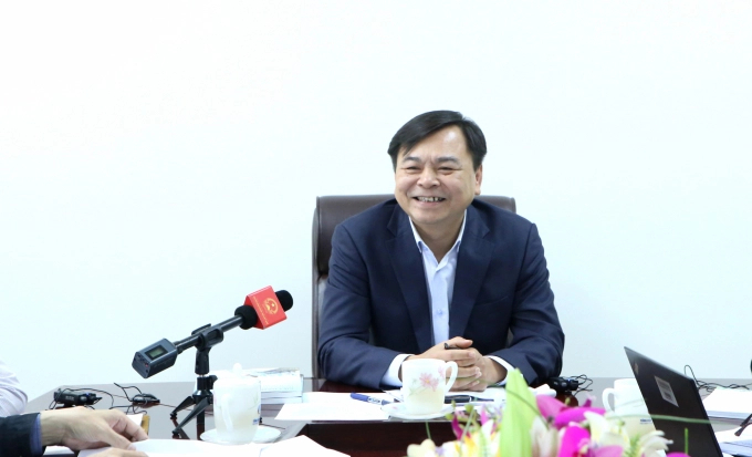 Nguyen Hoang Hiep, Deputy Minister of Agriculture and Rural Development, said the 2030 Water Resources Group and the MARD has agreed to set up a 2030 WRG Vietnam working group, which is expected to be launched in March this year. Photo: Minh Phuc.
