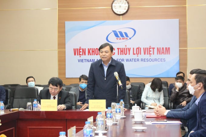 Thứ trưởng Bộ NN-PTNT Nguyễn Hoàng Hiệp phát biểu tại hội nghị. Ảnh: Trung Quân.