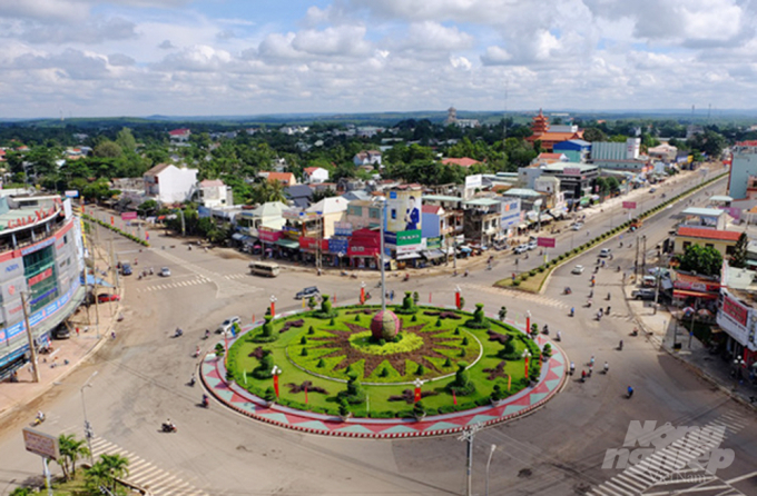 Bình Phước đang được xem là địa phương nắm rất nhiều ưu thế trong việc đón nhận làn sóng đầu tư mới. Ảnh: AV.